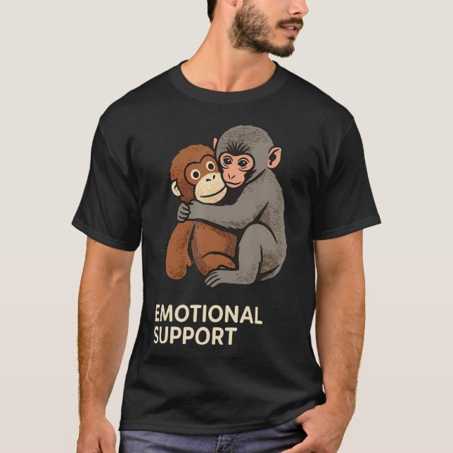 Känslomässigt stöd Babyman T Shirt (Framsida)