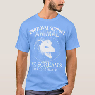 Känslomässigt stöd Djur Pungdjurs pojke T Shirt