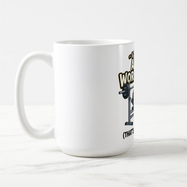 Känslomässigt svag Fysiskt stark Kaffemugg (Vänster)