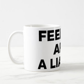 Känslor är en belastning Rolig mugg för meme om ek