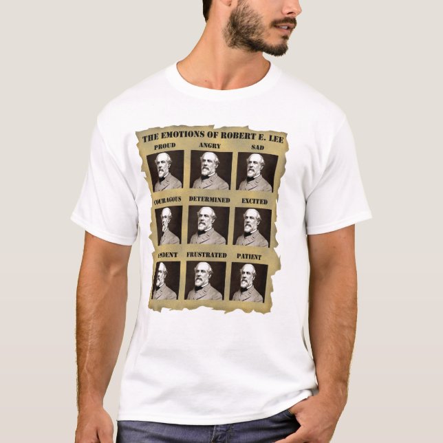 Känslor av Robert E. Lee T-shirt (Framsida)