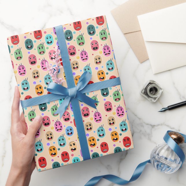 Känslor Colorful Ansikte Presentpapper (Gifting)