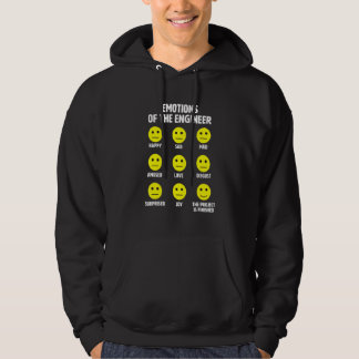 Känslor i Ingenjör som projektet Avslutas Hoodie