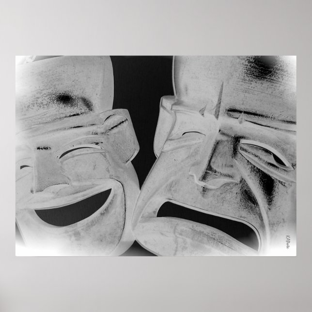 Känslor masker poster (Framsidan)