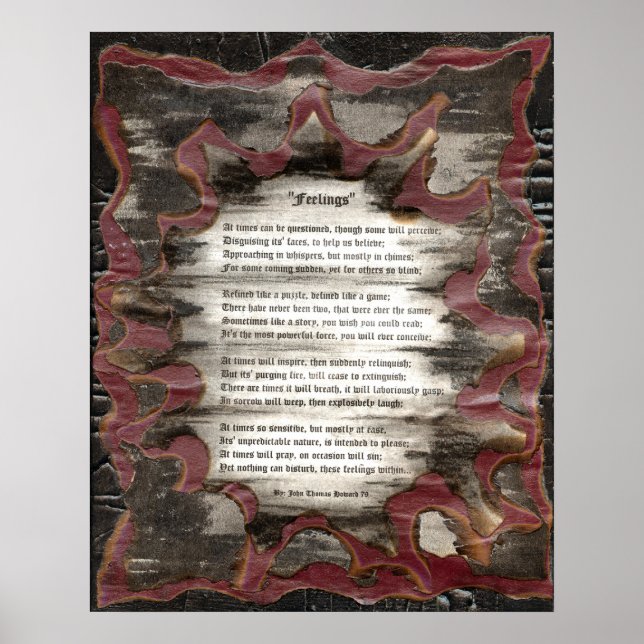 Känslor Poster (Framsidan)