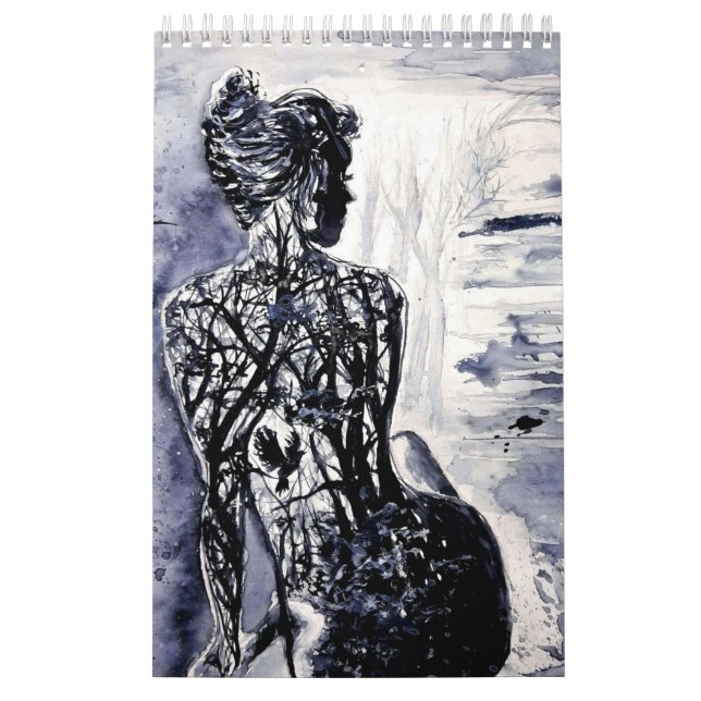 Känslor - vattenfärgsfärg kalender (Omslag)