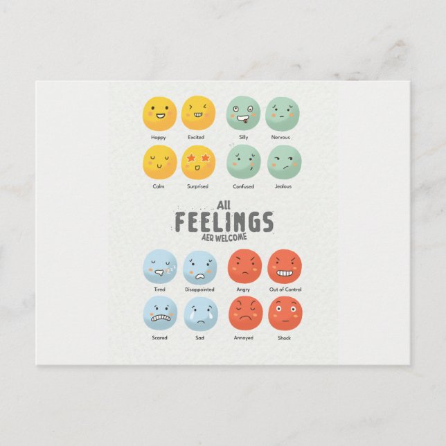 Känslor Vykort (Framsida)