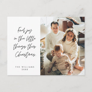 Känslosam, God Jul, Familjefoto Vykort
