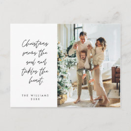 Känslosam, God Jul, Familjefoto Vykort