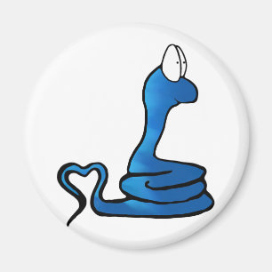 Känslosam orm magnet