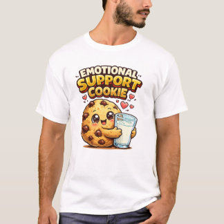 Känslostöd Kaka Söt Rolig Kaka T Shirt