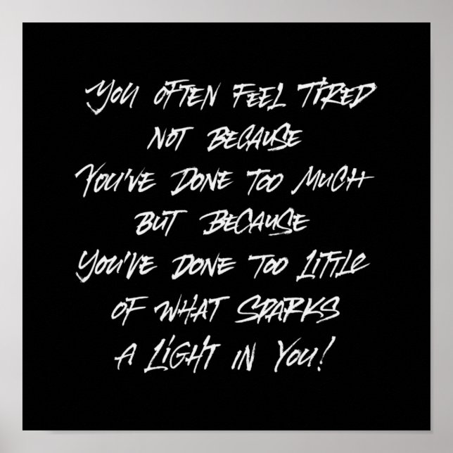 Känsltrött Poster (Framsidan)