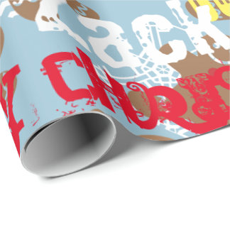 Känt ändra för rosa sjal för julpepparkakagåva presentpapper