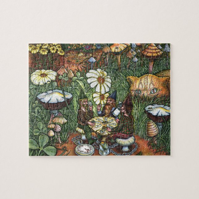 Kant av det felika ringpussel pussel (Horisontell)