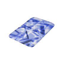 Kant biet i kvadrat av akrylsyra, blå till vit