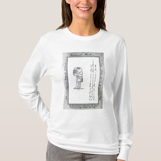 Kant blandande senap, 1801 t-shirt (Framsida)
