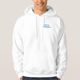 KANT Blue Logotyp American Apparel Zip Munkjacka