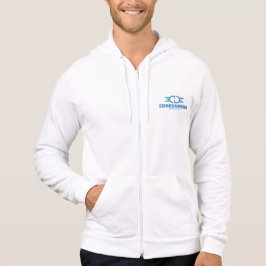 KANT Blue Logotyp American Apparel Zip Munkjacka