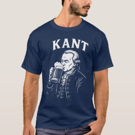 Kant drink Enlightenment Beer-gåva T Shirt