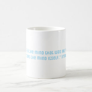 Kant filosoficitationstecken kaffemugg