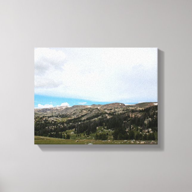 Kant i bergen Absaroka-Beartooth 11 x 14 Canvastryck (Framsida)