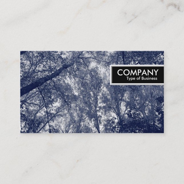 Kant Märkre - blå höst Visitkort (Framsida)