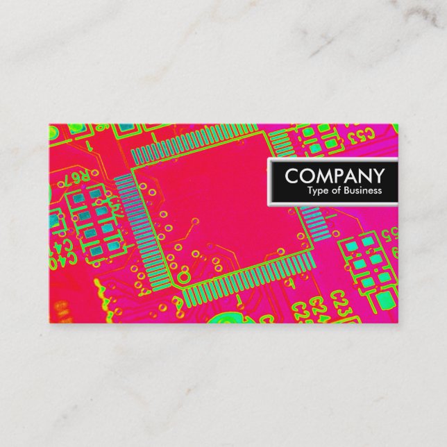 Kant Märkre - färgkrets för Abstrakt Visitkort (Framsida)