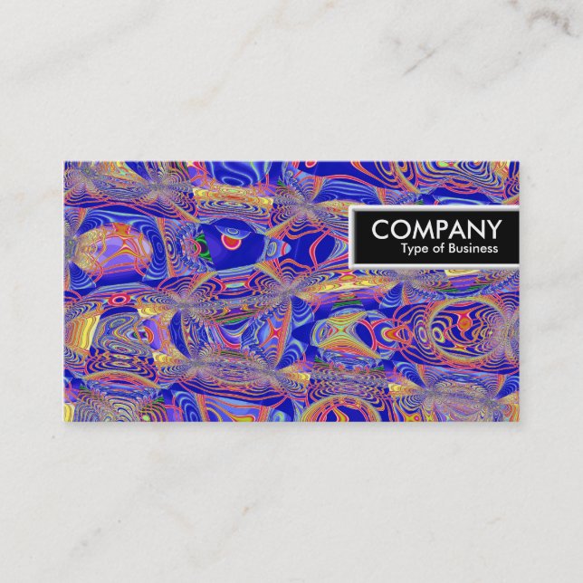 Kant Märkre - Fractal Abstrakt 061012a Visitkort (Framsida)