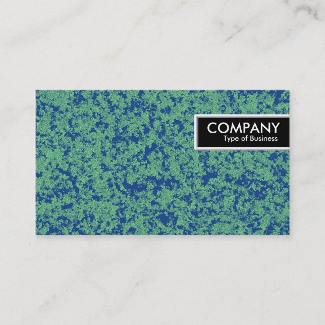 Kant Märkre - Grönt Blue Marble Visitkort (Framsida)