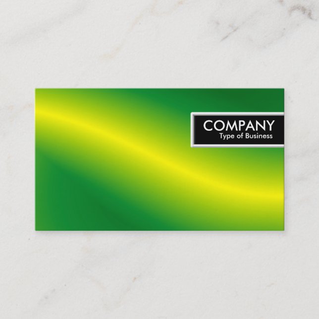 Kant Märkre - Grönt Wave Visitkort (Framsida)