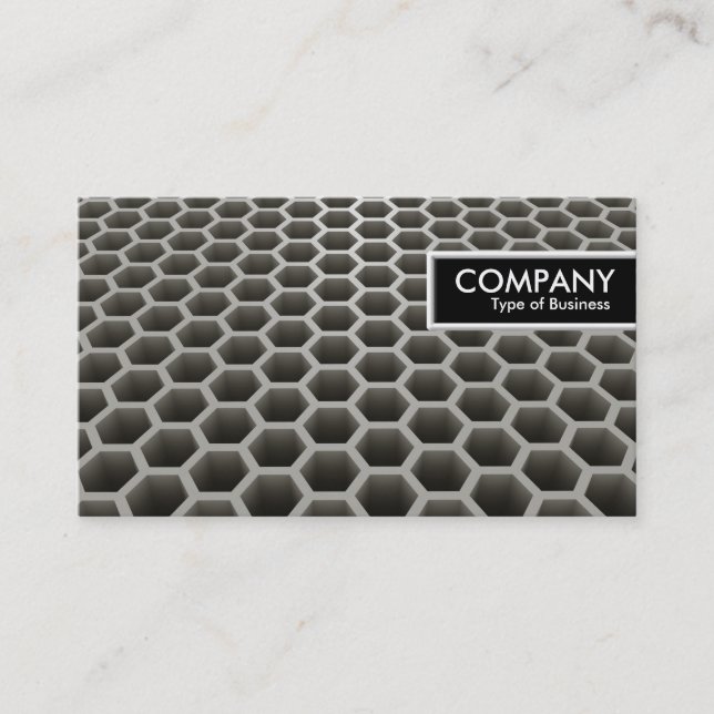 Kant Märkre - Honeycomb Perspective Warm Visitkort (Framsida)