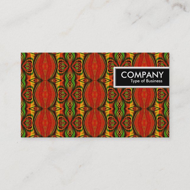 Kant Märkre - Retro Mönster Visitkort (Framsida)