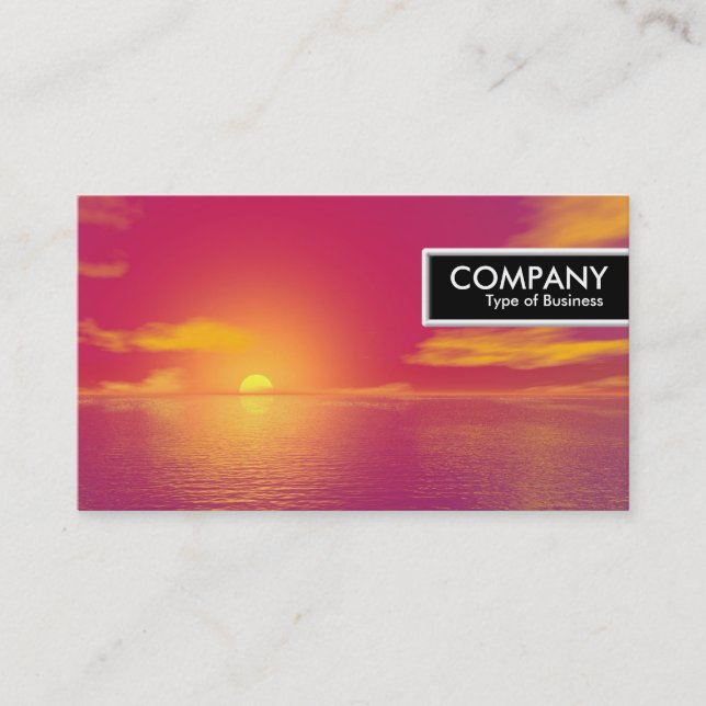 Kant Märkre - Sunrise Sunset Visitkort (Framsida)