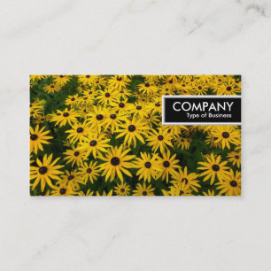 Kant Märkre - Svartögda Susans (Rudbeckia Hirta) Visitkort