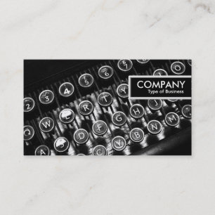 Kant Märkre - Vintage Typewriter Visitkort