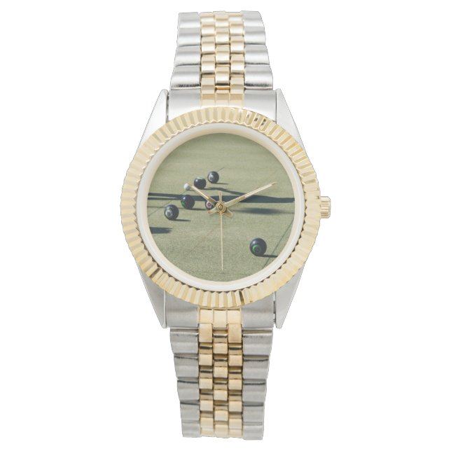 Kant om segern: Ett nära samtal vid Gräsmatta Bowl Armbandsur (Framsida)