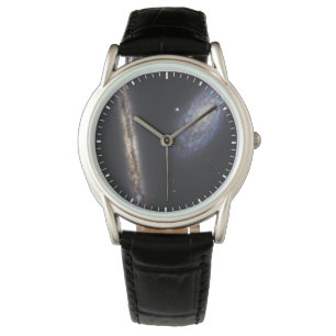 Kant-on Galaxy Ngc 4302 och lutat Galaxy Ngc 4298 Armbandsur