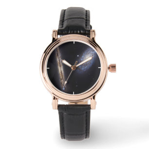 Kant-on Galaxy Ngc 4302 och lutat Galaxy Ngc 4298 Armbandsur