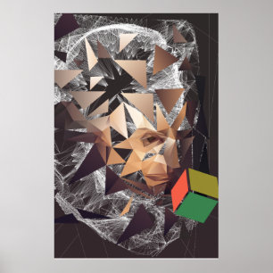 Kant som är tänkande om Trascendentalism Poster