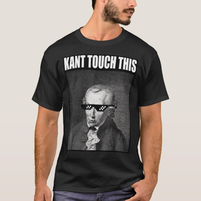 Kant Touch this Memoophy Immanuel T Shirt (Framsida)