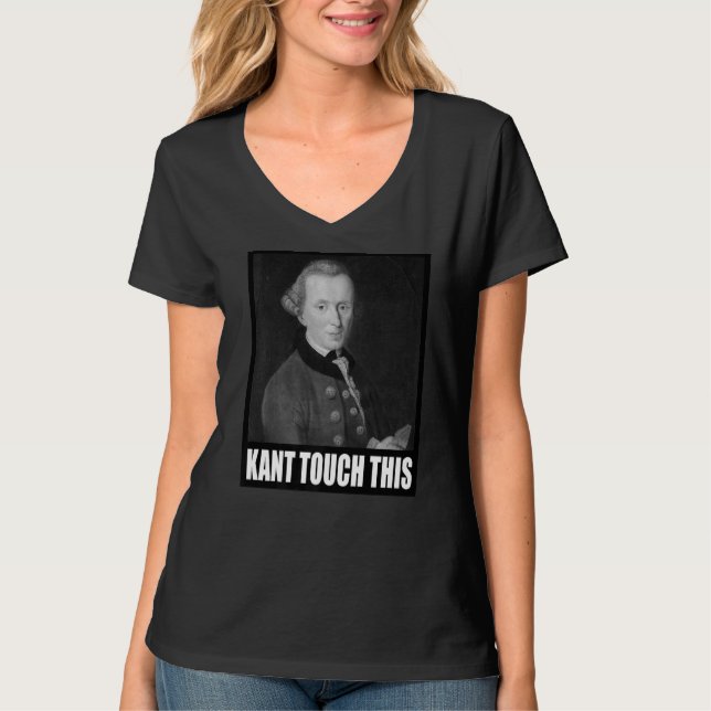Kant Touch this Memoophy Immanuel T Shirt (Framsida)