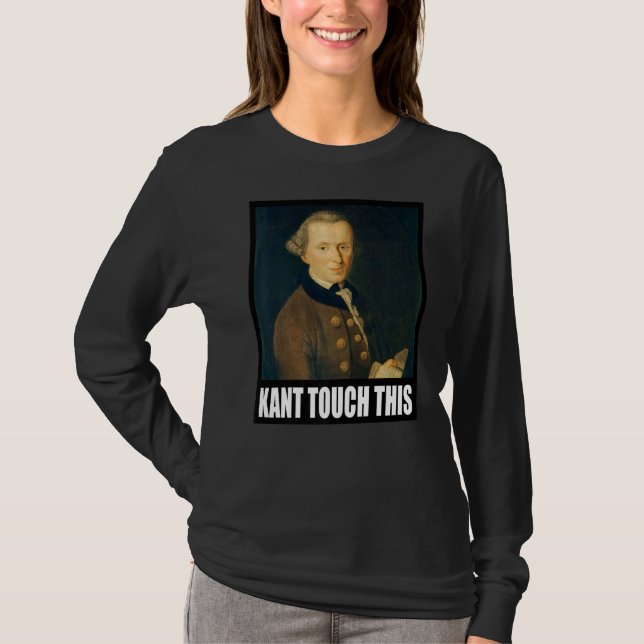 Kant Touch this Memoophy Immanuel T Shirt (Framsida)