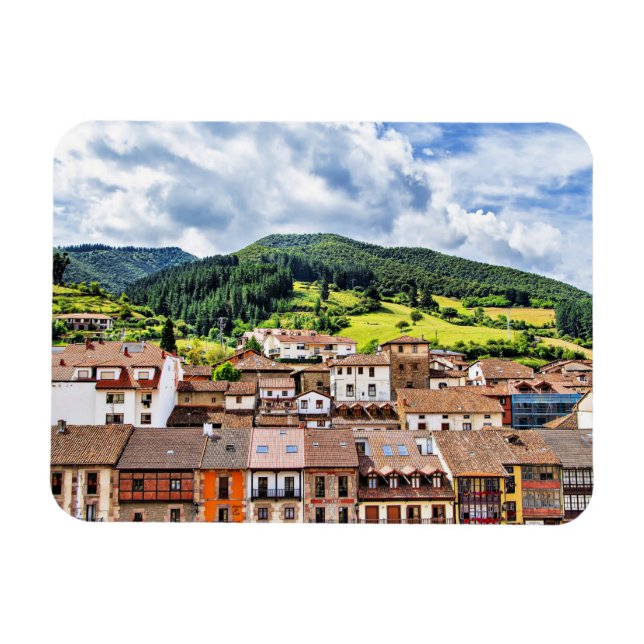 Kantabria, Spanien landskapsfotografi Magnet (Horisontell)