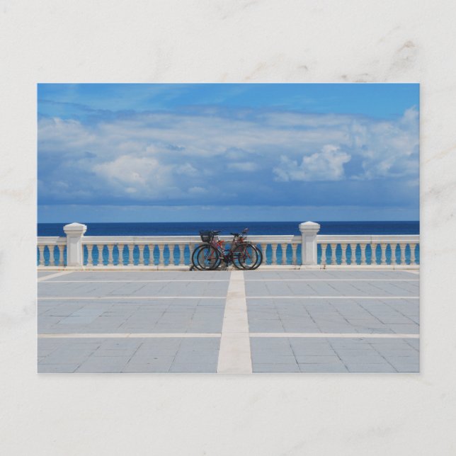 Kantabriska havets motorcyklar i Spanien Vykort (Framsida)