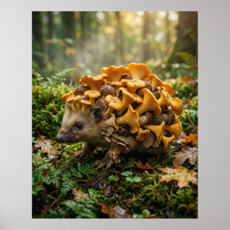 Kantarellpiggsvin poster