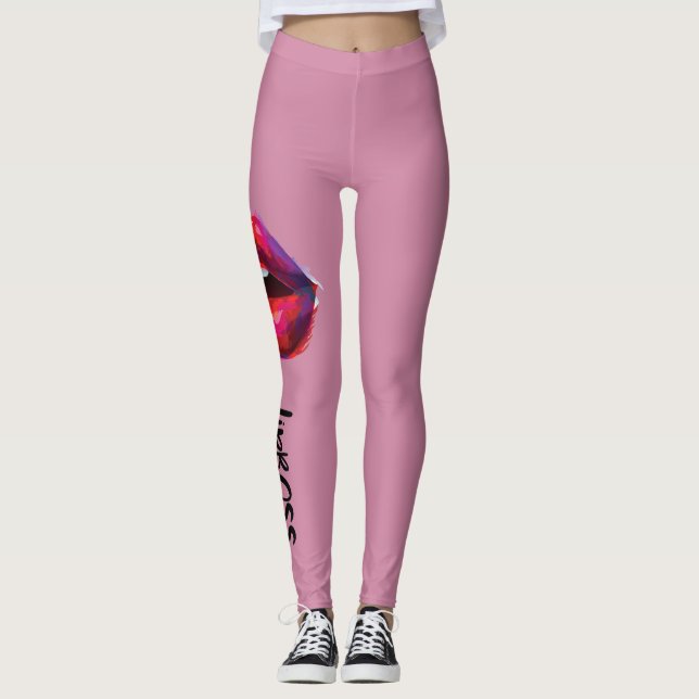 KantCHEFdamasker Leggings (Framsida)