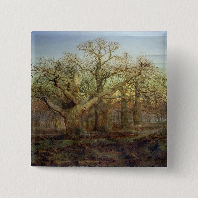 Kanten av den Sherwood skogen, 1878 Knapp (Framsida)