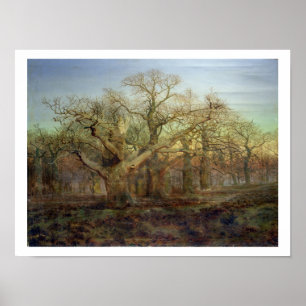 Kanten av den Sherwood skogen, 1878 Poster