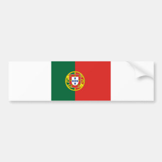 Kantenndekal för portugisiska flagga bildekal