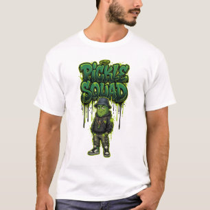 Kantig Graffiti Pickle Liga Hip Hop Grafik T Shirt